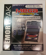 Carte mémoire Mega Memory Pak 8 Mo Game Boy Color et Pocket 