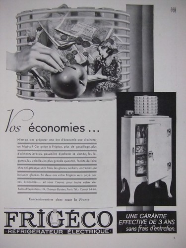 Publicité frigéco - publicitÉ,