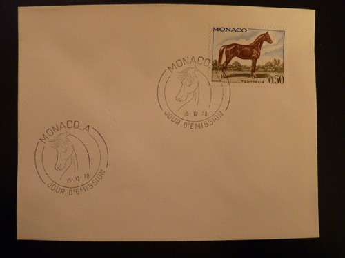 Monaco premier jour fdc - monaco,