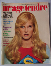 " Mlle Age Tendre " n°72 de 1970 : Sylvie Vartan-Mireille Darc  Delon-Tracanelli