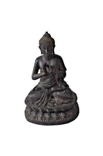 Bouddha résine hauteur 16 - hauteur,