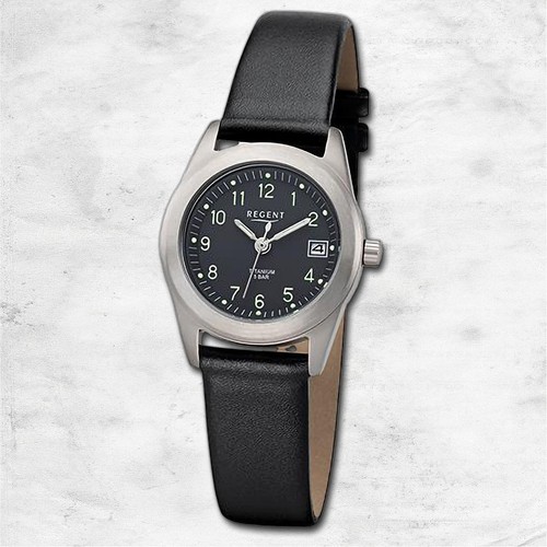 Regent cuir montre quartz noir - regent,