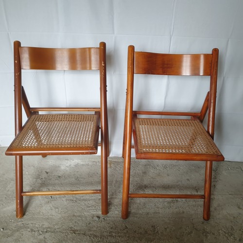 Paire chaises pliantes - de, 1960