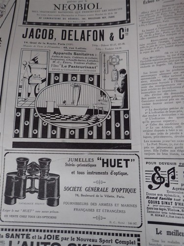 Jumelles huet jacob delafon - +,