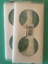Legrand celiane  Lot de 2 Plaque double yesterday blanc 66632