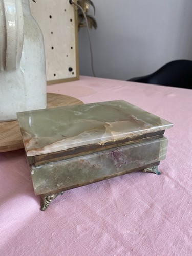 Boîte ancienne onyx à - boîte,