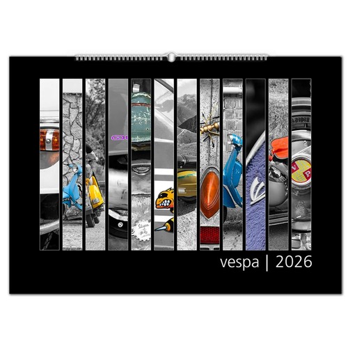 Calendrier colorkey motif - calendrier,