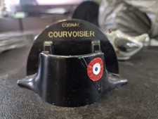 Vintage Grand cendrier cognac courvoisier Proceram Publicitaire bicorne Napoléon