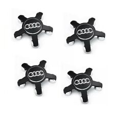 Centre De Roue Cache Moyeu Audi 135mm Noir A1,2,3,4,5,6,7,8 TT Jantes 4F0601165N