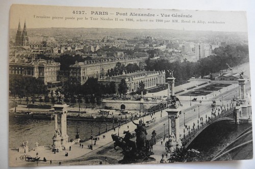 Cpa paris pont alexandre iii - alexandre,