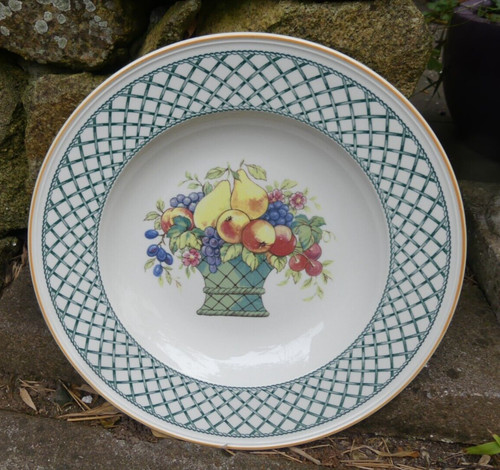 Grand plat creux legumier - plat, /