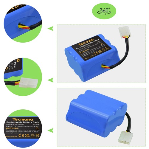 6ah mh batterie pour - 7.2v,