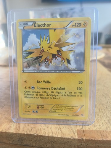 Carte pokemon électhor - ​carte,