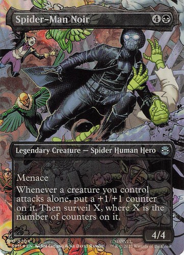 Foil spider man noir - spider-man,