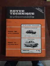 Renault R 12 1.3 L Ln TL Tn Tr Ts  Revue Technique