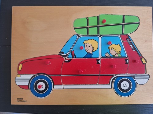 Puzzle véhicule bois - puzzle, r5