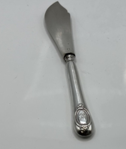 Couteau beurre argent - a,