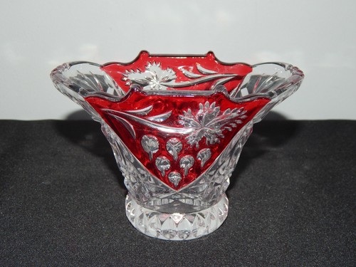 Ancien petit vase verre ou - vase,