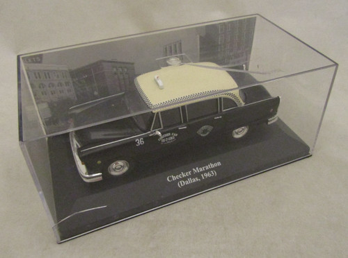 Voiture taxi checker - 1/43,