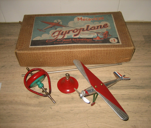 Jouet ancien avion mécavion - ancien,