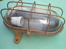 Lampe coursive fonte Marine 