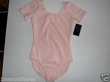 Justaucorps DANCE NOW Manches courtes MC Rose Neuf Danse classique BALLET Fille