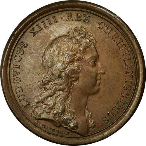 France médaille louis xiv - france,,