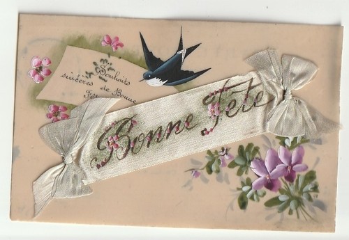 Cpa fantaisie celluloïd bonne - fantaisie,