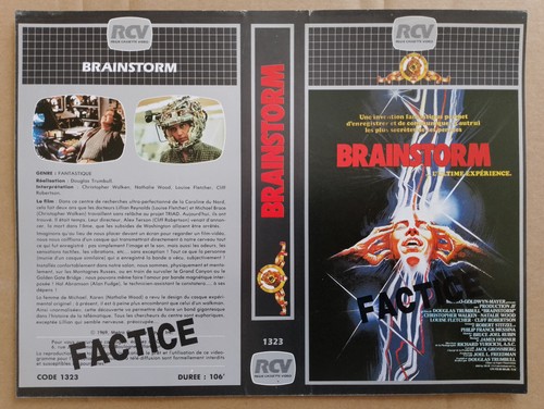 Jaquette vhs brainstorm - vhs,