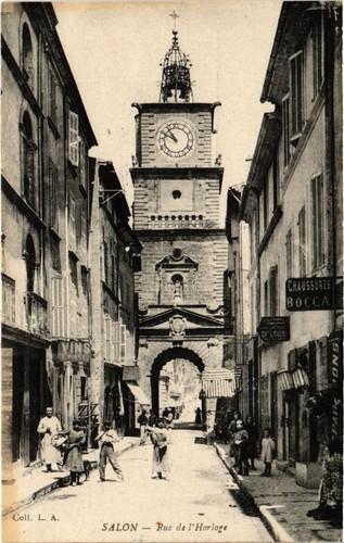 Old postcard salon provence - old, salon-de-provence