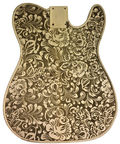 Guitar body corps guitare - body,