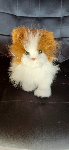 Peluche interactive chaton - peluche,