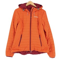 Veste Schoffel Femme Imperméable Camping Randonnée Orange Avec Capuche Taille 40