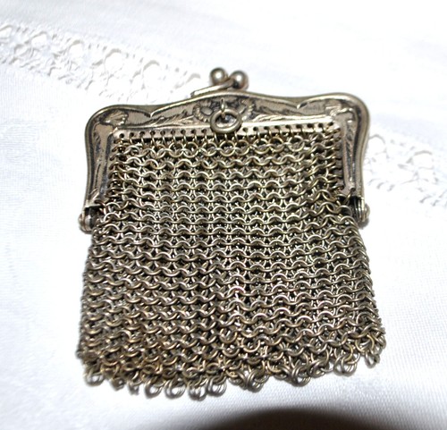 Porte monnaie réticule - porte-monnaie, rétro