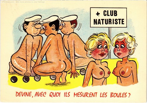 Cpm naturists naturiste humor - naturiste,