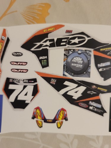 Kit déco motocross - motocross, miniature