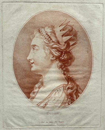 Didon portrait gravure - portrait,