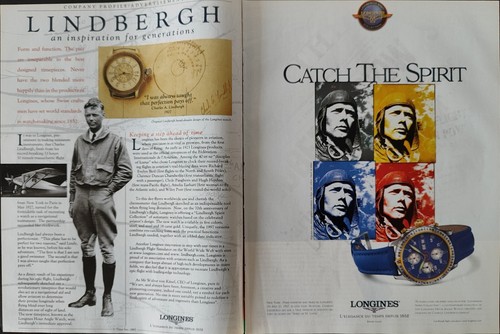 Longines publicité 1997 - longines,