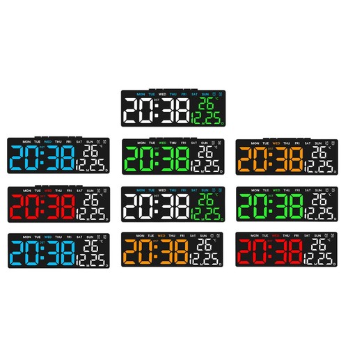 Réveil numérique led - réveil, avec
