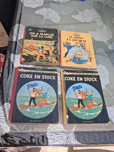 Lot tintin ancienne - lot,