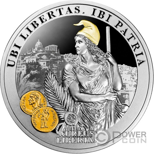 Aureus libertas numismatic - aureus,