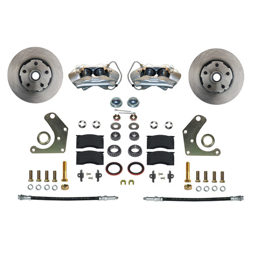 Front disc brake conversion - disc,