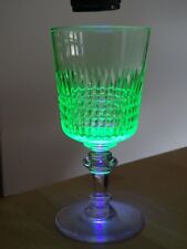 VAL ST LAMBERT 1 ANCIEN VERRE A VIN BLANC TYPE OURALINE CRISTAL 11,8 cm