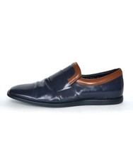 Chaussures hommes PRADA mocassins deux tons bout carré baskets bleues taille ...