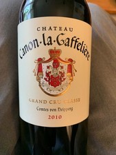 Château Canon-la-Gaffelière 2010 ( Parker et WS 96, B&D: 17,5/20)