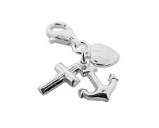 Charms Pendentif Cœur Croix