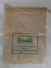 ARMEE DE L'AIR ANNEES 60 : RARE SAC POUR MASQUE A OXYGENE ULMER AVIATION PILOTE
