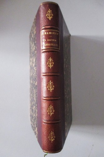 Livre ancien relie cuir - ancien,