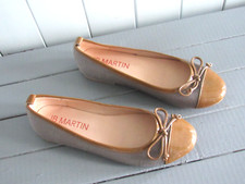 BALLERINES CUIR VERNIS ET