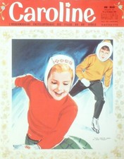 Caroline revue de filles 1964 # 50 Poupée de chiffon Dr Schweitzer l'abeille